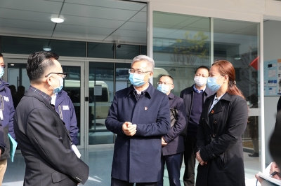 2022年1月4日，嘉興市委書記、市長李軍參觀天通泛半導體產業(yè)園